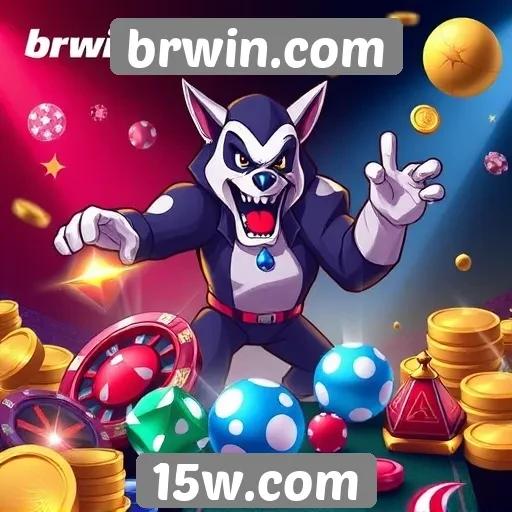Variedade de jogos disponíveis no brwin.com